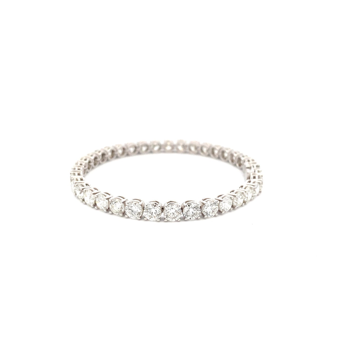 Diamond Line Bracelet 4 claw