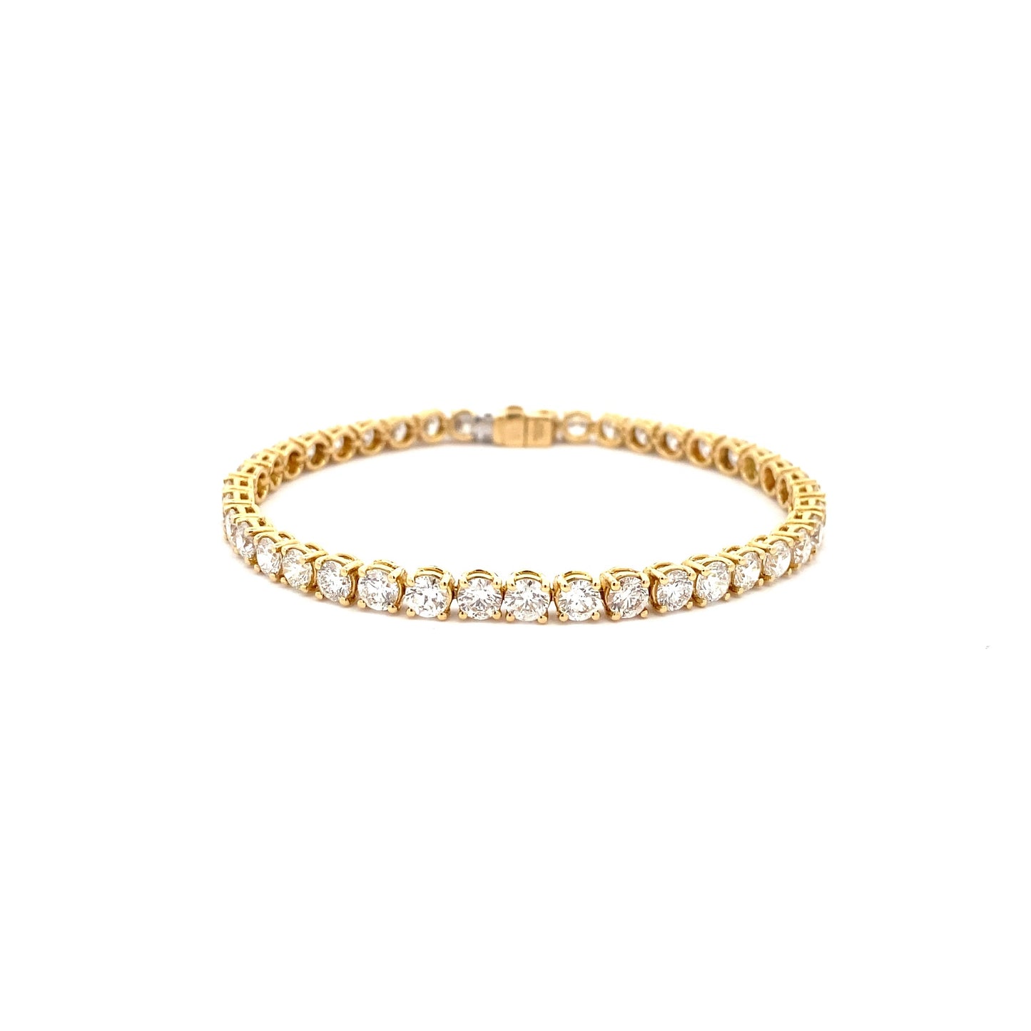 Diamond Line Bracelet 4 claw